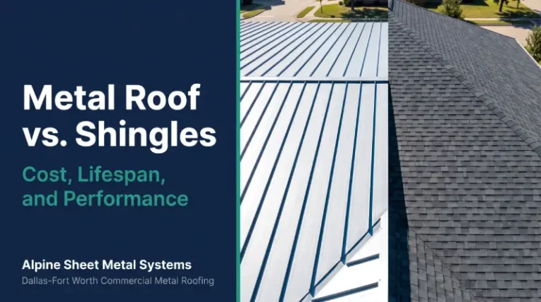 metal roof vs shingles